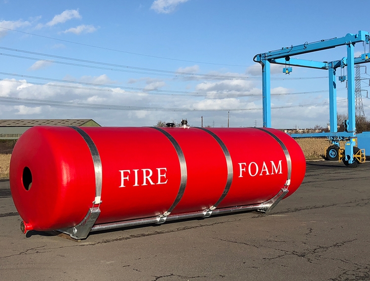 Fire Foam Transit Tank